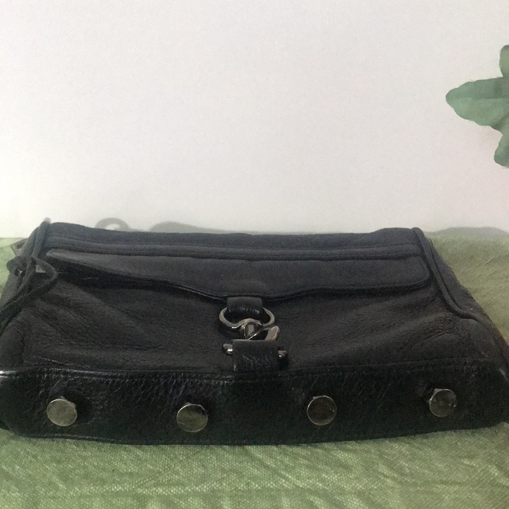 Rebecca Minkoff Black Leather MAC Crossbody Bag - Picture 11 of 16
